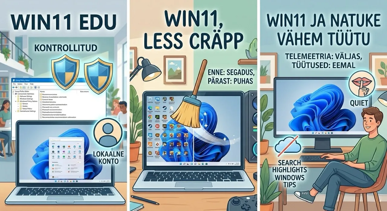 Kas oled kunagi ostnud uue arvuti või paigaldanud puhta Windows 11 ja avastanud, et Start-menüü on juba täis topitud rakendusi, mida sa kunagi ei kasuta? Paljud